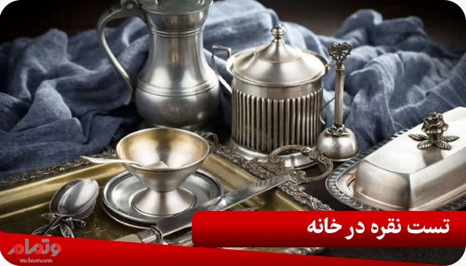 تست نقره در خانه