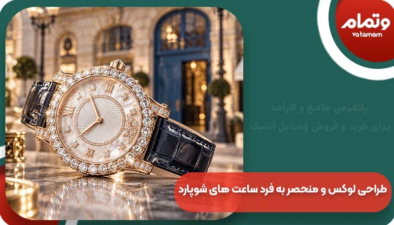 طراحی لوکس و منحصر به فرد ساعت های شوپارد